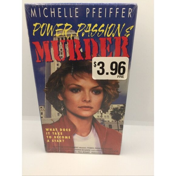 Power Passion & Murder VHS Michelle Pfeiffer Paul Bogart Sealed Video 1995 - Picture 12 of 12